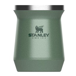 Cuia Térmica Stanley Classic Hammertone Green 236ml Aço Inox até 3 Horas Gelado