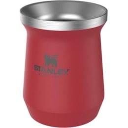 Cuia Térmica Stanley Classic Mate Red 236ml Aço Inox até 3 Horas Gelado Cuia Térmica Stanley Classic Mate Red 236ml Aço Inox até 3 Horas Gelado