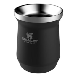 Cuia Térmica Stanley Classic Matte Black 236ml em Aço Inox até 3 Horas Gelado Cuia Térmica Stanley Classic Matte Black 236ml em Aço Inox até 3 Horas Gelado