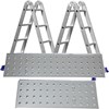 Escada Multifuncional 4x4 16 Degraus com Plataforma em Aço - MOR 5134