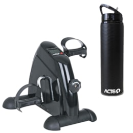 Exercitador de Pernas e Braços Mini Bike + Garrafa Squeeze 750ml em Aço Acte Exercitador de Pernas e Braços Mini Bike + Garrafa Squeeze 750ml em Aço Acte