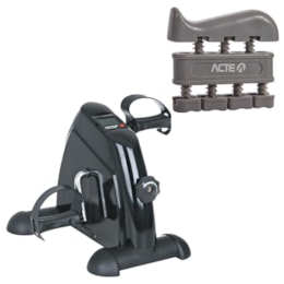 Exercitador de Pernas e Braços Mini Bike + Hand Grip Master Acte Exercitador de Pernas e Braços Mini Bike + Hand Grip Master Acte
