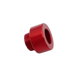 Flash Hider Kpp Airsoft para Pistola Gbb We em Alumínio Vermelho Flash Hider Kpp Airsoft para Pistola Gbb We em Alumínio Vermelho