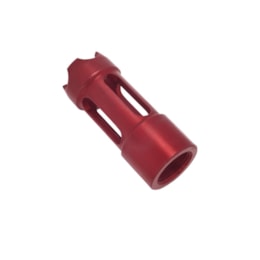 Flash Hider KPP Airsoft Tipo 1 para Rosca M14 Direita Flash Hider KPP Airsoft Tipo 1 para Rosca M14 Direita
