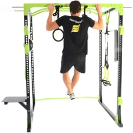 Gaiola de Fitness Power Rack Funcional Turbo - ProAction PR800 Gaiola de Fitness Power Rack Funcional Turbo - ProAction PR800