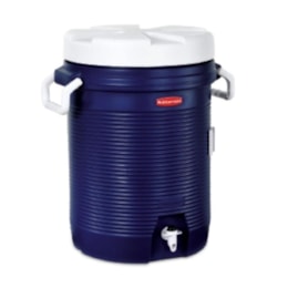 Garrafa Térmica 19 Litros com Alças Laterais Azul - Rubbermaid Garrafa Térmica 19 Litros com Alças Laterais Azul - Rubbermaid