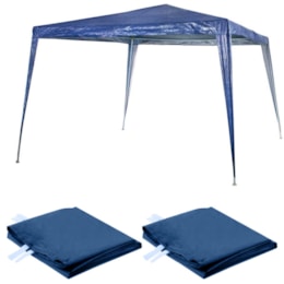 Gazebo Desmontável Fantasy 3x3 Metros + 2 Paredes para Gazebo Nautika Fantasy Gazebo Desmontável Fantasy 3x3 Metros + 2 Paredes para Gazebo Nautika Fantasy