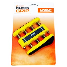 Hand Grip Exercitador de Mão e Dedos 3 LB Amarelo - LiveUp LS3338B/L