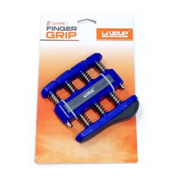 Hand Grip Exercitador de Mãos e Dedos Azul - LiveUp Sports LS3338B/F