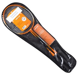 Kit Badminton com 2 Raquetes e 3 Petecas de Nylon - VOLLO VB002
