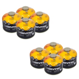 Kit com 8 Cartuchos de Gás 230g com Válvula de Segurança TEKGAS Nautika 280600 Kit com 8 Cartuchos de Gás 230g com Válvula de Segurança TEKGAS Nautika 280600