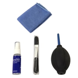 Kit de Limpeza Greika WOA2033B para Câmeras e Lentes com 4 Itens Kit de Limpeza Greika WOA2033B para Câmeras e Lentes com 4 Itens
