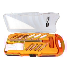 Kit de Limpeza Swap Nautika Tático para Armas com 12 Peças e Estojo Kit de Limpeza Swap Nautika Tático para Armas com 12 Peças e Estojo
