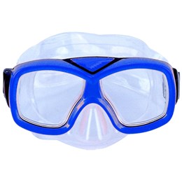Kit Infantil de Mergulho e Snorkel Azul Divers - Nautika 113400