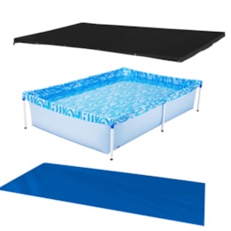 Kit Piscina Infantil MOR 1000 Litros 1002 + Capa Protetora 1402 + Forro 1451 Kit Piscina Infantil MOR 1000 Litros 1002 + Capa Protetora 1402 + Forro 1451