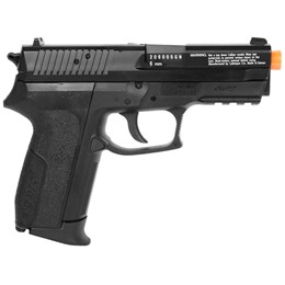 Kit Pistola Airsoft Co2 Cybergun SP2022 + 5 Mini Cilindros + 2000 BBs + Maleta