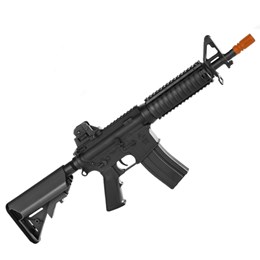 Kit Rifle Airsoft CyberGun M4A1 Colt 361 fps AEG Preto + Munição BBs 0,12g BB King 1000 Unidades