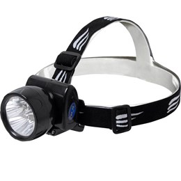 Lanterna de Cabeça Recarregável Bivolt Fenix + Mini Lanterna 9 LEDs Nautika