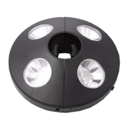 Luminaria Led para Ombrelones e Tendas - Preto - Belfix Luminaria Led para Ombrelones e Tendas - Preto - Belfix