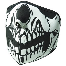 Máscara NTK Tático para Airsoft Paintball Caveira em Neoprene