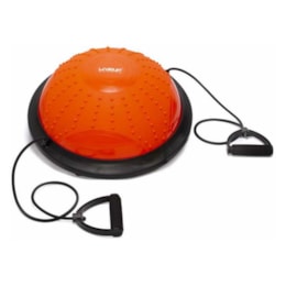 Meia Bola De Equilíbrio Liveup Ls3615 Laranja 46 cm com Bomba Meia Bola De Equilíbrio Liveup Ls3615 Laranja 46 cm com Bomba