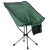 Mesa Camping Dobrável + 4 Cadeiras Dobráveis para Camping Guepardo Joy Verde