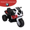 Mini Moto Elétrica Infantil Importway BMW S1000 RR Vermelha e Branca com Rodinhas