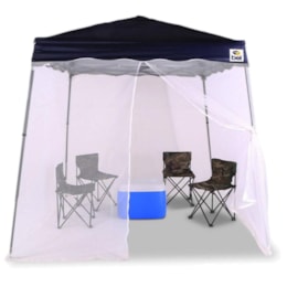 Mosqueteiro para Tenda Gazebo Belfix com Base 2,4x2,4m e Topo 2x2m Mosqueteiro para Tenda Gazebo Belfix com Base 2,4x2,4m e Topo 2x2m