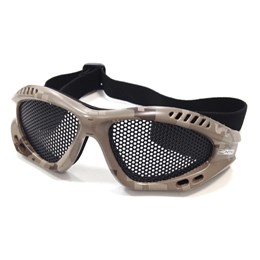 Óculos de Tela para Airsoft Kobra Tático com Cinto Ajustável Camuflado Nautika