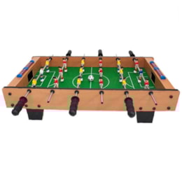 Pebolim Rio Master Jogo De Futebol Toto 70 x 37 cm com Bola e Placar Pebolim Rio Master Jogo De Futebol Toto 70 x 37 cm com Bola e Placar