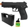 Pistola Airsoft Sig Sauer P226 AEP com 1000 Munições BBs e Maleta Case Rossi