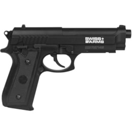 Pistola de Pressão CO2 Swiss Arms SA P92 4.5mm 361 fps Semi-Automática Pistola de Pressão CO2 Swiss Arms SA P92 4.5mm 361 fps Semi-Automática