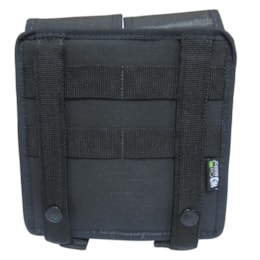 Porta Carregador de Fuzil Duplo Modular Cia Militar em Nylon CM2012 Porta Carregador de Fuzil Duplo Modular Cia Militar em Nylon CM2012