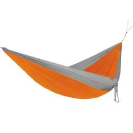Rede Nautika Laranja com Cinza para descanso Kokun Linha Solteiro Rede Nautika Laranja com Cinza para descanso Kokun Linha Solteiro