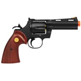 Revólver Airsoft GNBB UHC Python 357 4" 290 fps 6mm Semi-Automático UG-138B Revólver Airsoft GNBB UHC Python 357 4" 290 fps 6mm Semi-Automático UG-138B