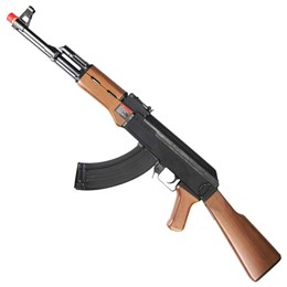 Rifle Airsoft G&G AK-47 CM RK47 AEG Automática e Semi-Automática + Carregador Balanceador + Bateria