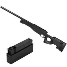 Rifle Airsoft Sniper L96 M59A Double Eagle com 2 Magazines Standard L96 Rifle Airsoft Sniper L96 M59A Double Eagle com 2 Magazines Standard L96