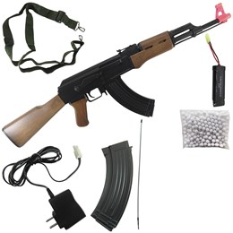 Rifle Fuzil Airsoft AEG Automático CYMA AK47 CM522 410 fps