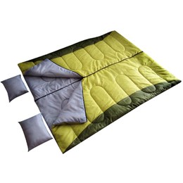 Saco de Dormir de Casal Moon com Travesseiro 12ºC a 25ºC - EchoLife