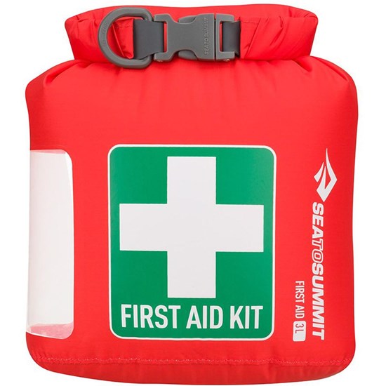 Saco Estanque para Primeiros Socorros 3 Litros Sea To Summit First Aid Dry Sack Vermelho