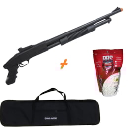 Shotgun Airsoft CYMA ZM61 280 fps Spring + 2000 BB's + Case 1 Metro Shotgun Airsoft CYMA ZM61 280 fps Spring + 2000 BB's + Case 1 Metro