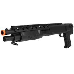 Shotgun M309 Airsoft Spring 400 FPS 6mm com Suporte para Bandoleiras Shotgun M309 Airsoft Spring 400 FPS 6mm com Suporte para Bandoleiras