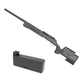 Sniper Rifle Airsoft Double Eagle M62F Bolt Action 420 FPS + Magazine 20 BBs Sniper Rifle Airsoft Double Eagle M62F Bolt Action 420 FPS + Magazine 20 BBs