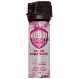 Spray de Defesa Pessoal 50g Poly Defensor em Névoa Defende Ela Spray de Defesa Pessoal 50g Poly Defensor em Névoa Defende Ela