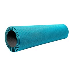 Tapete Yoga Mat Master para Yoga e Pilates Azul - ACTE T137-AZ