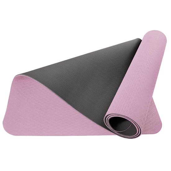 Tapete Yoga Mat Master para Yoga e Pilates Rosa - ACTE T137-RX