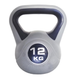 Vinyl Kettlebell para Treinamento Crossfit 12kg - Proaction G254 Vinyl Kettlebell para Treinamento Crossfit 12kg - Proaction G254